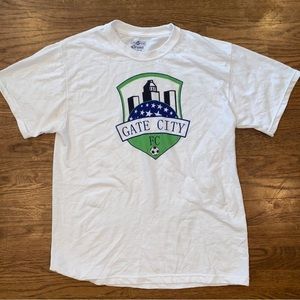 Jerzees Gate City FC Mens Size Medium Tee Shirt